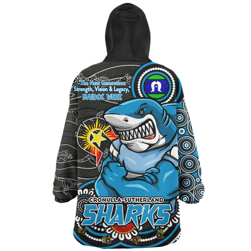 Cronulla-Sutherland Sharks Snug Hoodie Spirit Of NAIDOC Series Cronulla-Sutherland Sharks Snug Hoodie Spirit Of NAIDOC Series