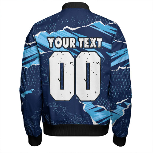 New South Wales Blues Bomber Jacket NSW Rampage Cockroaches Edition New South Wales Blues Bomber Jacket NSW Rampage Cockroaches Edition