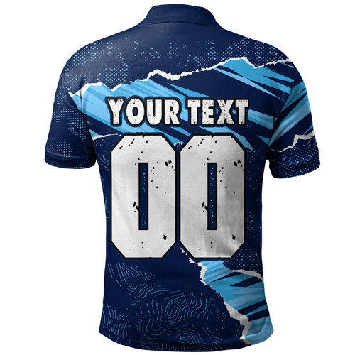 New South Wales Blues Polo Shirt NSW Rampage Cockroaches Edition New South Wales Blues Polo Shirt NSW Rampage Cockroaches Edition