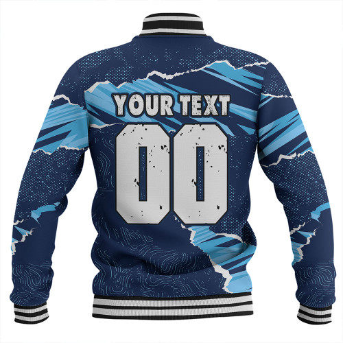 New South Wales Blues Baseball Jacket NSW Rampage Cockroaches Edition New South Wales Blues Baseball Jacket NSW Rampage Cockroaches Edition