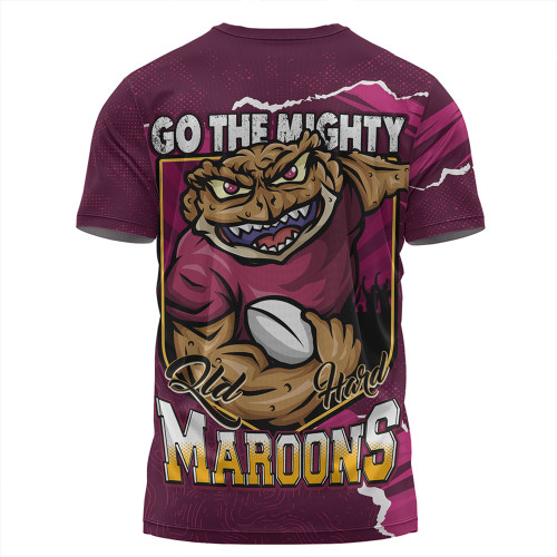 Queensland Maroons T-Shirt QLD Rampage Cane Toad Edition Queensland Maroons T-Shirt QLD Rampage Cane Toad Edition