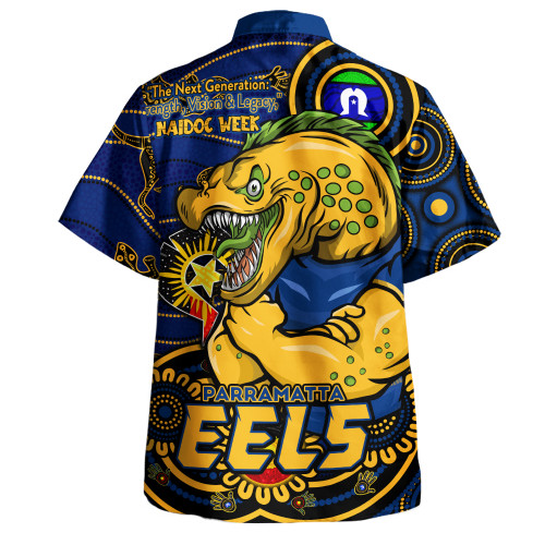 Parramatta Eels Hawaiian Shirt Spirit Of NAIDOC Series Parramatta Eels Hawaiian Shirt Spirit Of NAIDOC Series