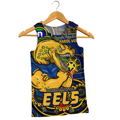 Parramatta Eels Men Singlet Spirit Of NAIDOC Series