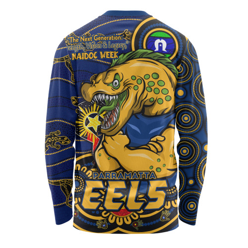 Parramatta Eels Long Sleeve T-shirt Spirit Of NAIDOC Series Parramatta Eels Long Sleeve T-shirt Spirit Of NAIDOC Series
