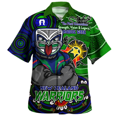 New Zealand Warriors Hawaiian Shirt Spirit Of NAIDOC Series