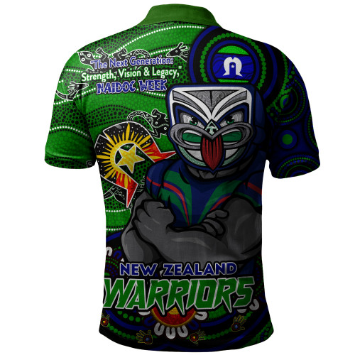 New Zealand Warriors Polo Shirt Spirit Of NAIDOC Series