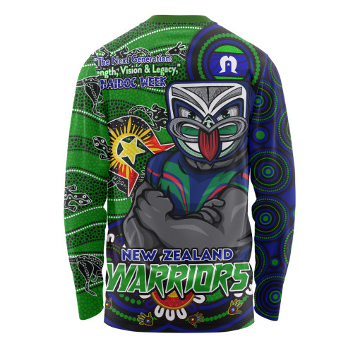 New Zealand Warriors Long Sleeve T-shirt Spirit Of NAIDOC Series