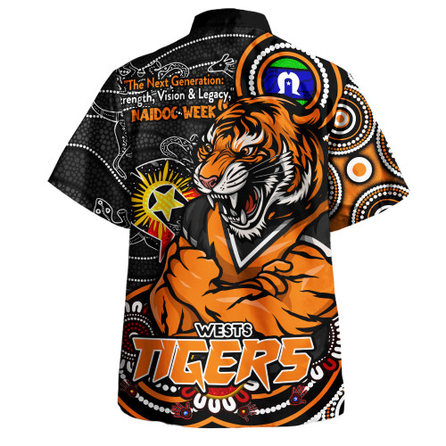 Wests Tigers Hawaiian Shirt Spirit Of NAIDOC Series