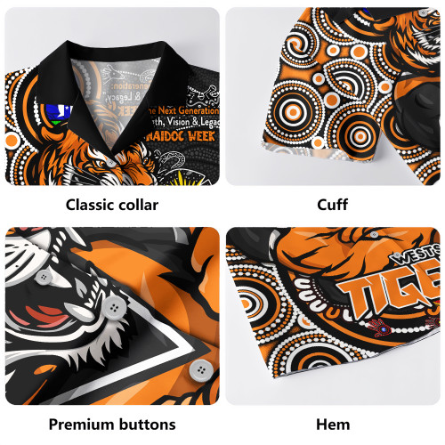 Wests Tigers Hawaiian Shirt Spirit Of NAIDOC Series