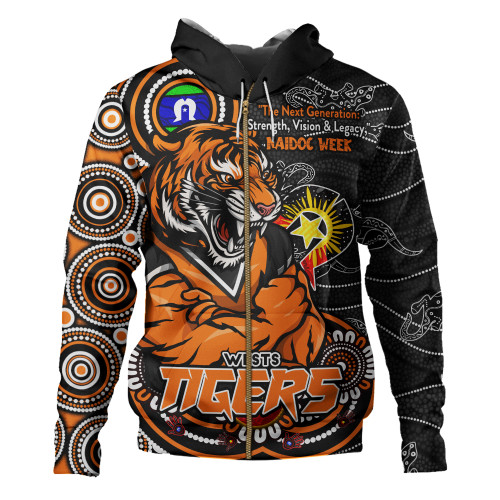 Wests Tigers Hoodie Spirit Of NAIDOC Series Wests Tigers Hoodie Spirit Of NAIDOC Series