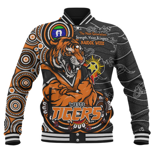 Wests Tigers Baseball Jacket Spirit Of NAIDOC Series