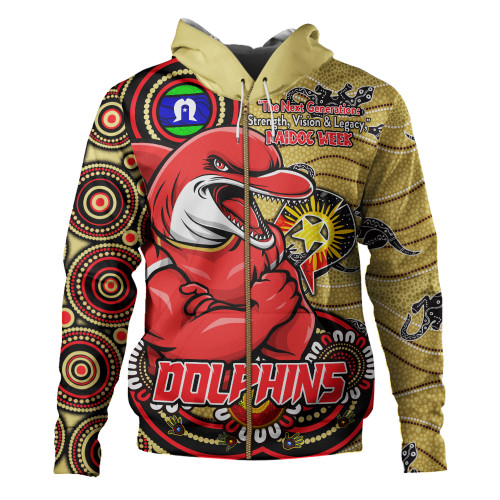 Redcliffe Dolphins Hoodie Spirit Of NAIDOC Series