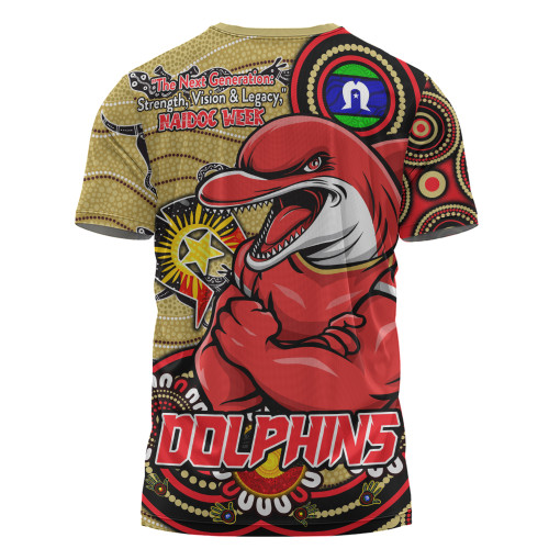 Redcliffe Dolphins T-Shirt Spirit Of NAIDOC Series Redcliffe Dolphins T-Shirt Spirit Of NAIDOC Series