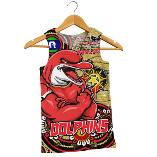 Redcliffe Dolphins Men Singlet Spirit Of NAIDOC Series