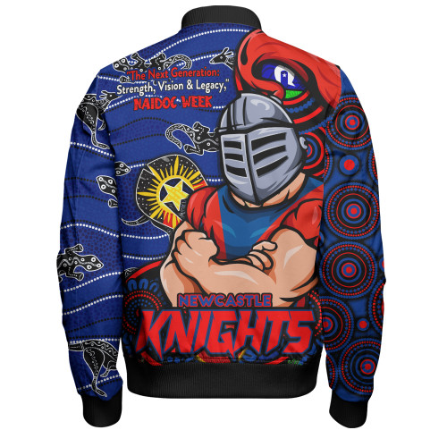 Newcastle Knights Bomber Jacket Spirit Of NAIDOC Series