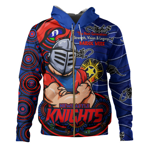 Newcastle Knights Hoodie Spirit Of NAIDOC Series Newcastle Knights Hoodie Spirit Of NAIDOC Series