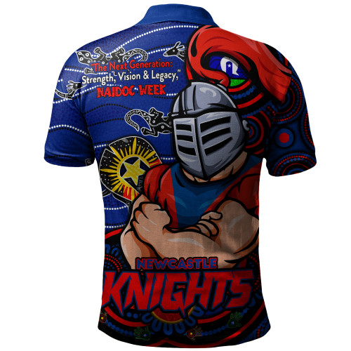 Newcastle Knights Polo Shirt Spirit Of NAIDOC Series