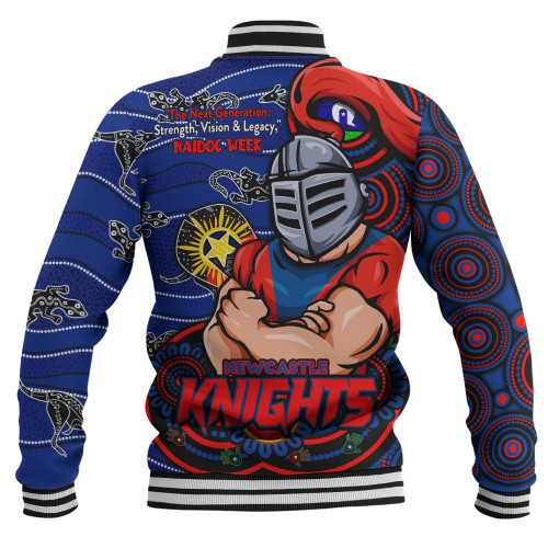 Newcastle Knights Baseball Jacket Spirit Of NAIDOC Series