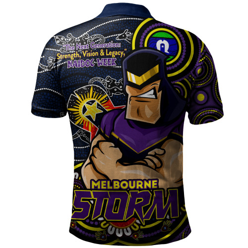 Melbourne Storm Polo Shirt Spirit Of NAIDOC Series Melbourne Storm Polo Shirt Spirit Of NAIDOC Series