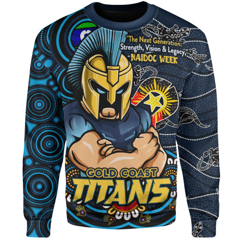 Gold Coast Titans Sweatshirt Spirit Of NAIDOC Series