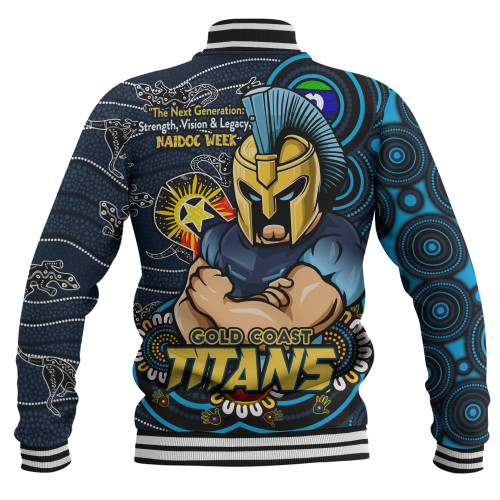 Gold Coast Titans Baseball Jacket Spirit Of NAIDOC Series Gold Coast Titans Baseball Jacket Spirit Of NAIDOC Series