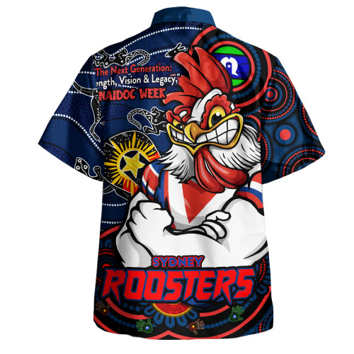 Sydney Roosters Hawaiian Shirt Spirit Of NAIDOC Series Sydney Roosters Hawaiian Shirt Spirit Of NAIDOC Series