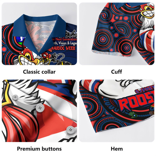 Sydney Roosters Hawaiian Shirt Spirit Of NAIDOC Series