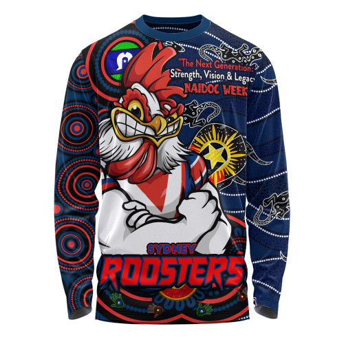Sydney Roosters Long Sleeve T-shirt Spirit Of NAIDOC Series