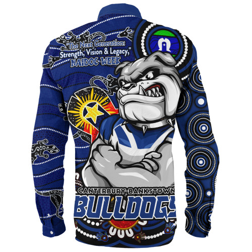 Canterbury-Bankstown Bulldogs Long Sleeve Shirt Spirit Of NAIDOC Series