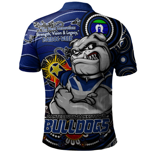 Canterbury-Bankstown Bulldogs Polo Shirt Spirit Of NAIDOC Series Canterbury-Bankstown Bulldogs Polo Shirt Spirit Of NAIDOC Series