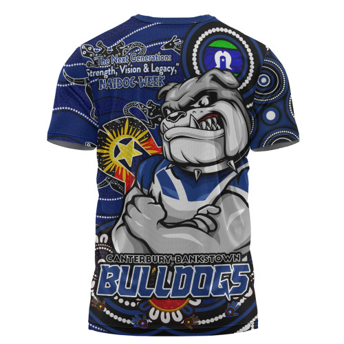 Canterbury-Bankstown Bulldogs T-Shirt Spirit Of NAIDOC Series Canterbury-Bankstown Bulldogs T-Shirt Spirit Of NAIDOC Series