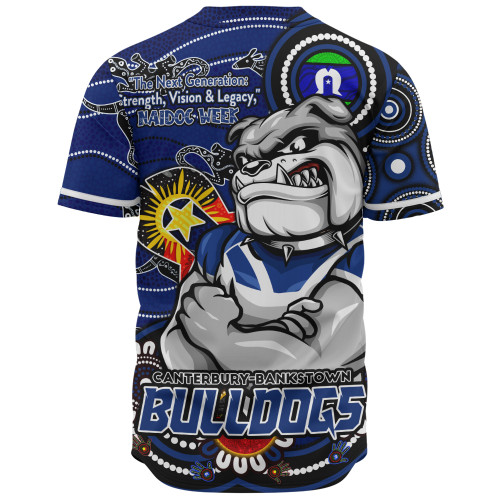 Canterbury-Bankstown Bulldogs Baseball Shirt Spirit Of NAIDOC Series Canterbury-Bankstown Bulldogs Baseball Shirt Spirit Of NAIDOC Series