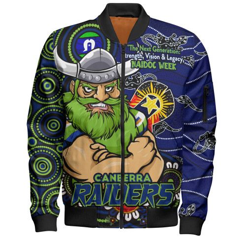 Canberra Raiders Bomber Jacket Spirit Of NAIDOC Series