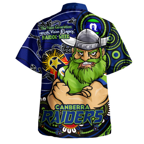 Canberra Raiders Hawaiian Shirt Spirit Of NAIDOC Series Canberra Raiders Hawaiian Shirt Spirit Of NAIDOC Series
