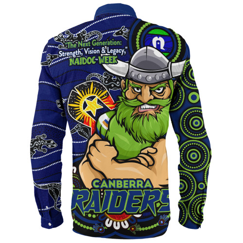 Canberra Raiders Long Sleeve Shirt Spirit Of NAIDOC Series