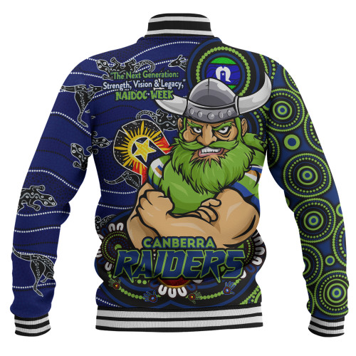 Canberra Raiders Baseball Jacket Spirit Of NAIDOC Series