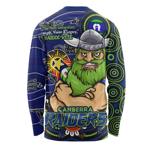 Canberra Raiders Long Sleeve T-shirt Spirit Of NAIDOC Series Canberra Raiders Long Sleeve T-shirt Spirit Of NAIDOC Series