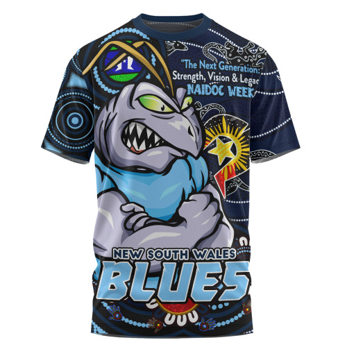 New South Wales Blues T-Shirt Spirit Of NAIDOC Series