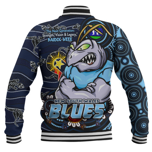 New South Wales Blues Baseball Jacket Spirit Of NAIDOC Series New South Wales Blues Baseball Jacket Spirit Of NAIDOC Series