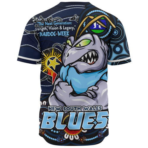 New South Wales Blues Baseball Shirt Spirit Of NAIDOC Series New South Wales Blues Baseball Shirt Spirit Of NAIDOC Series