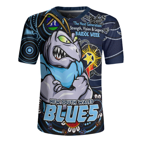New South Wales Blues Rugby Jersey Spirit Of NAIDOC Series