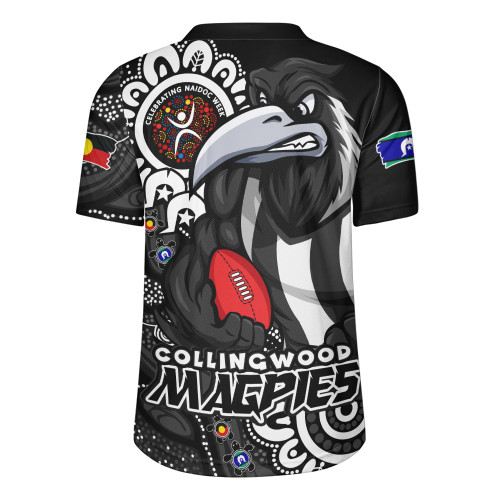 Collingwood Rugby Jersey Power Through Generations NAIDOC Edition Collingwood Rugby Jersey Power Through Generations NAIDOC Edition