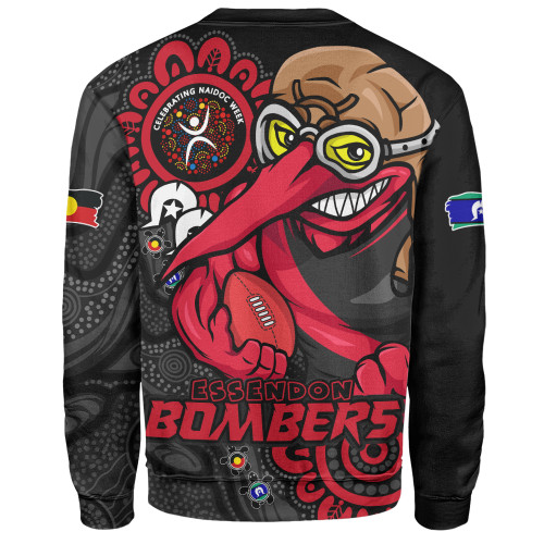 Essendon Sweatshirt Power Through Generations NAIDOC Edition