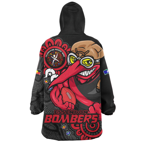 Essendon Snug Hoodie Power Through Generations NAIDOC Edition