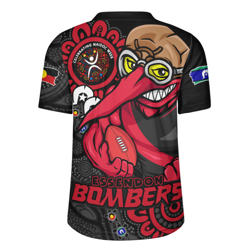 Essendon Rugby Jersey Power Through Generations NAIDOC Edition