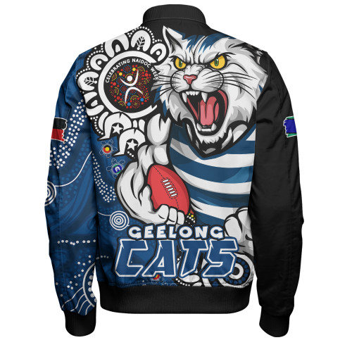 Geelong Cats Bomber Jacket Power Through Generations NAIDOC Edition