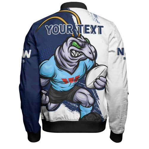 New South Wales Blues Bomber Jacket Battleborn Blues