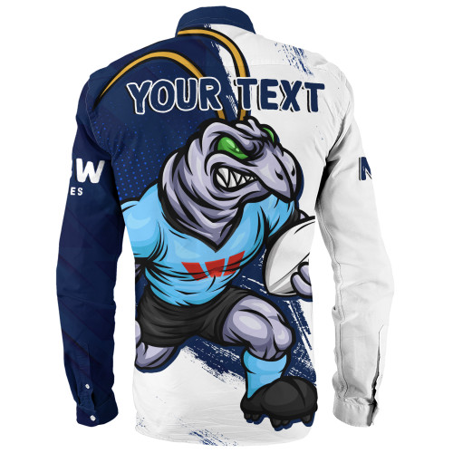 New South Wales Blues Long Sleeve Shirt Battleborn Blues New South Wales Blues Long Sleeve Shirt Battleborn Blues