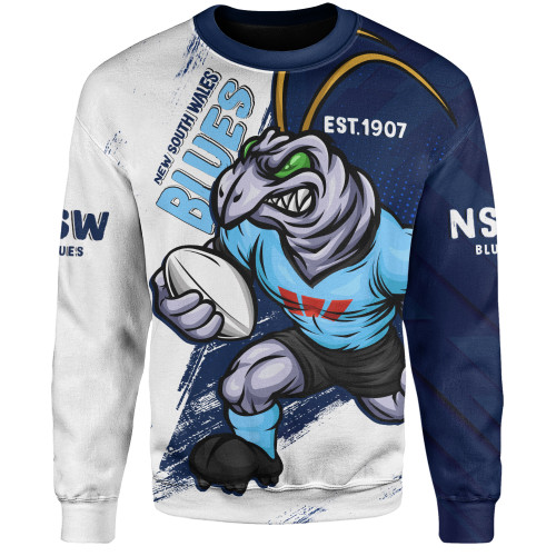 New South Wales Blues Sweatshirt Battleborn Blues