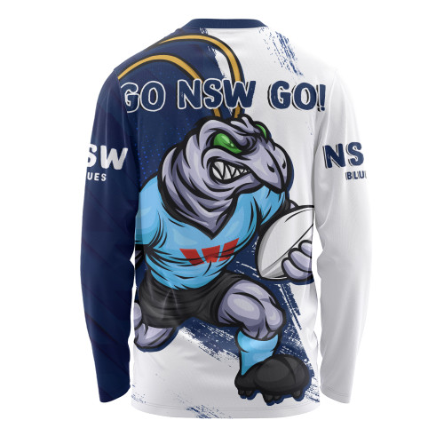 New South Wales Blues Long Sleeve T-shirt Battleborn Blues New South Wales Blues Long Sleeve T-shirt Battleborn Blues